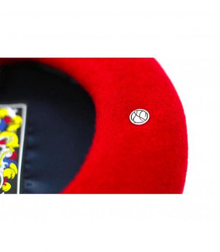 berretto di cashmere rosso berretto di cashmere rosso